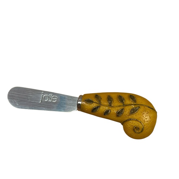 Joie de Vivre Spread it On Decorative Spreader Butter Cheese Knife - Picture 1 of 2